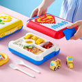 Bento box with building blocks image 0