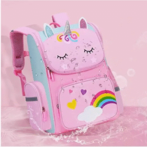 Large Unicorn Backpack- Blue image 15