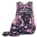 3 piece set school Backpack Kids Bookbags Set for Girls image 4