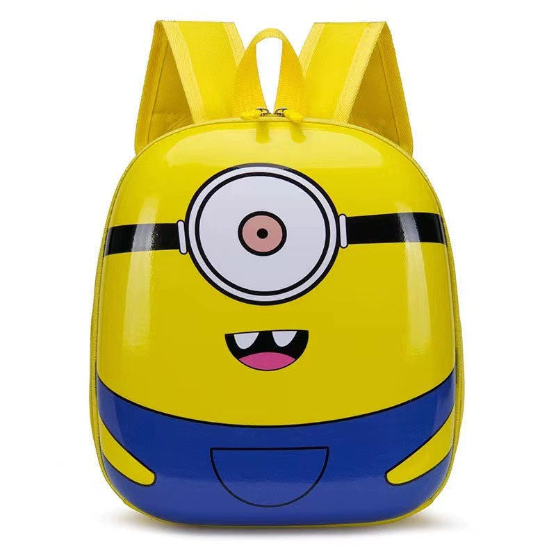 Super cute Hard Shell 3D Waterproof Kindergarten Backpack.