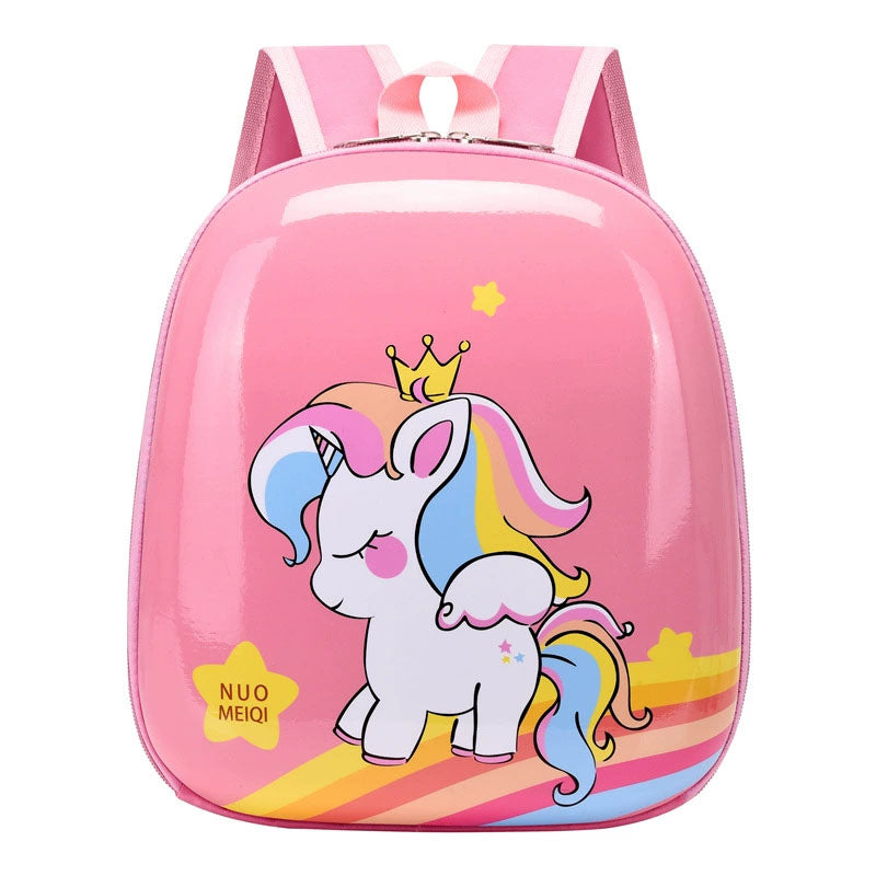 Super cute Hard Shell 3D Waterproof Kindergarten Backpack.