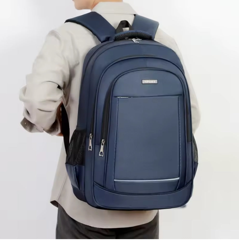 Men's Backpack College Backpack Large Capacity Backpack image 1