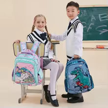 Boys Dinosaur Backpack Set with Lunch Box Pencil Case image 6