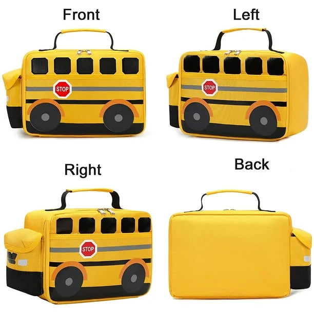 Yellow School bus Lunch Box image 0