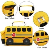 Yellow School bus Lunch Box image 3