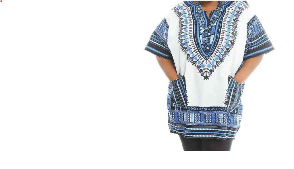 100% Cotton Premium Quality Unisex African Kente Top