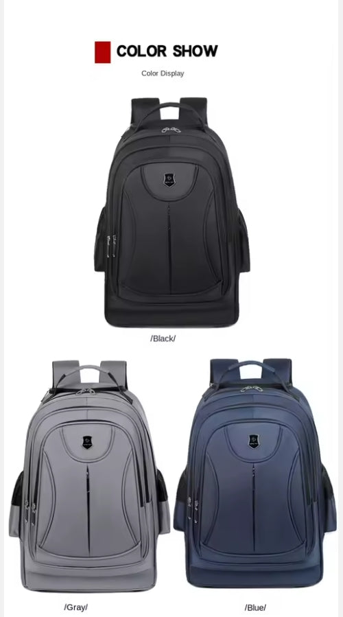 Rolling  Large Capacity Bag Computer Backpack for Overnight Business image 1