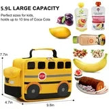 Yellow School bus Lunch Box image 1