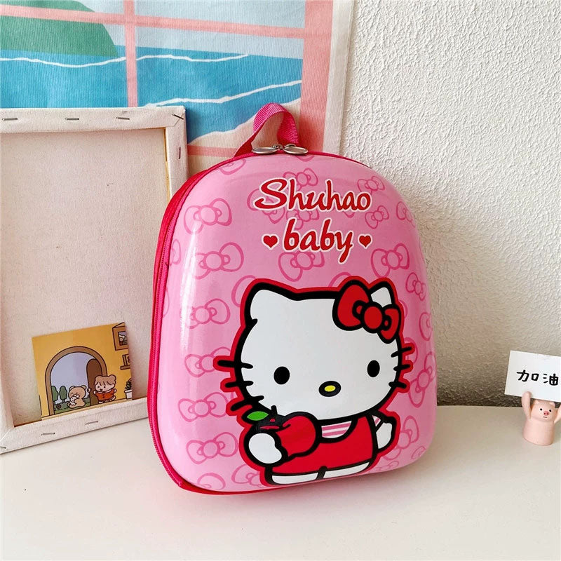 Super cute Hard Shell 3D Waterproof Kindergarten Backpack.