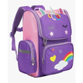 Large Unicorn Backpack- Purple image 0