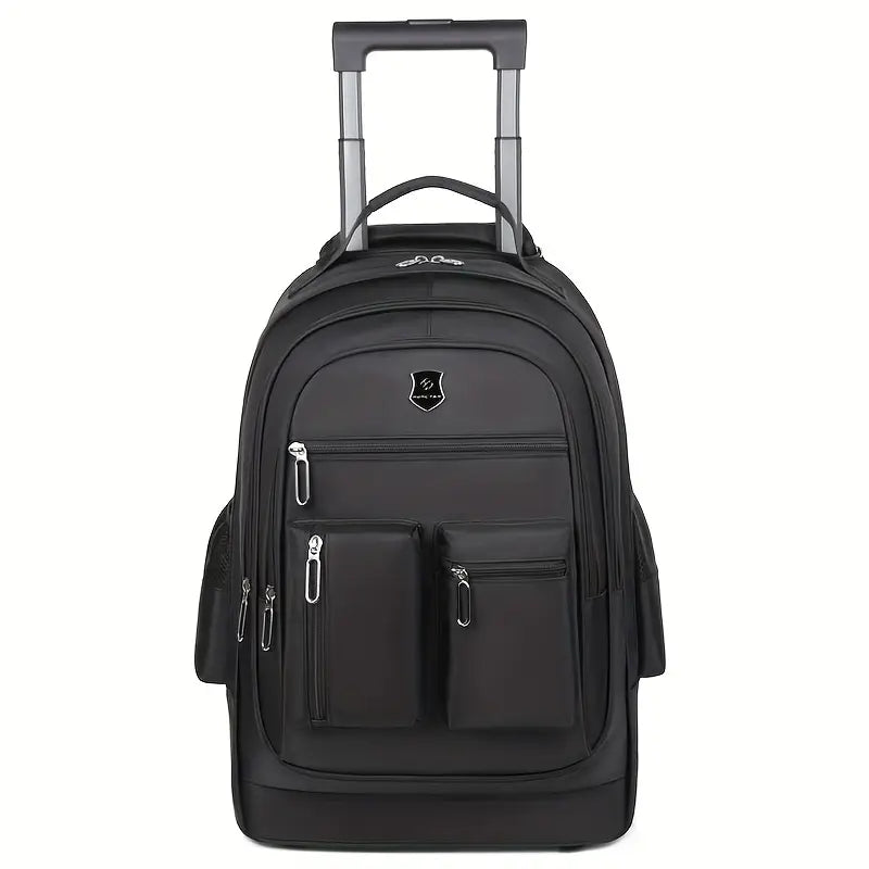Multifunctional large capacity business, school and travel rolling backpack image 6