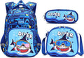 Boys Dinosaur Backpack Set with Lunch Box Pencil Case image 4